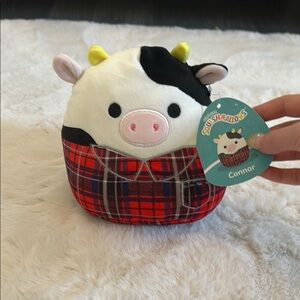 Squishmallow Connor the Cow Plush
